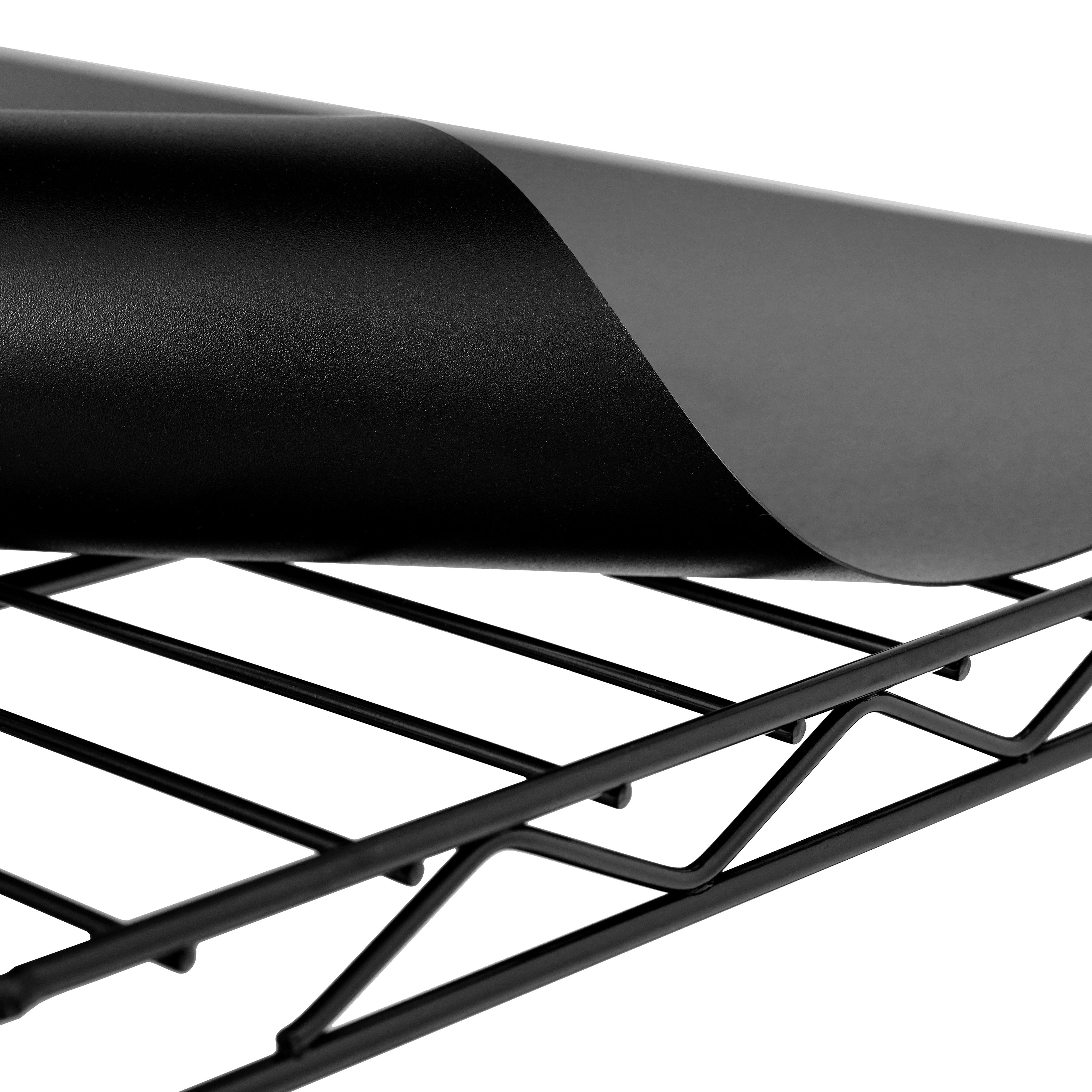 10’’ x 18’’ x 30’’ 3-Tier Wire Rack - Wire Shelving