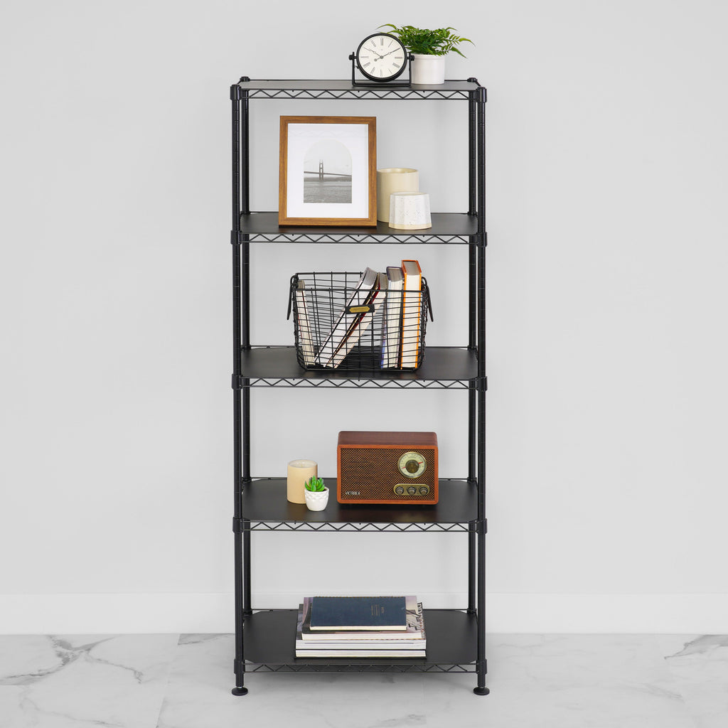 14’’ x 24’’ x 60’’ 5-Tier Wire Rack - Wire Shelving