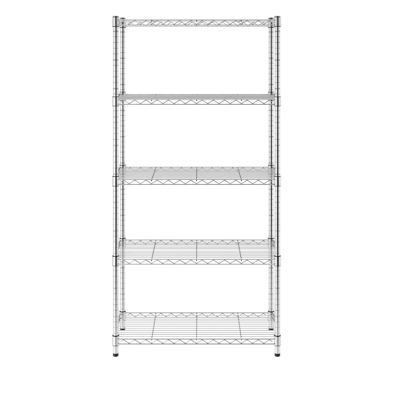 14’’ x 30’’ x 60’’ 5-Tier Wire Rack - Wire Shelving