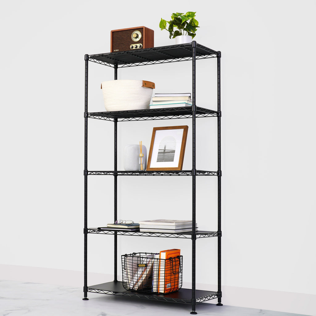 14’’ x 30’’ x 60’’ 5-Tier Wire Rack - Wire Shelving