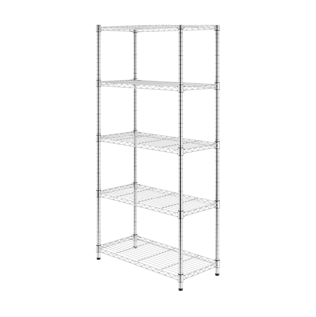 14’’ x 30’’ x 60’’ 5-Tier Wire Rack - Wire Shelving