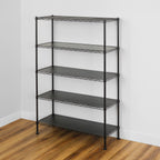 14’’ x 36’’ x 60’’ 5-Tier Wire Rack - Wire Shelving