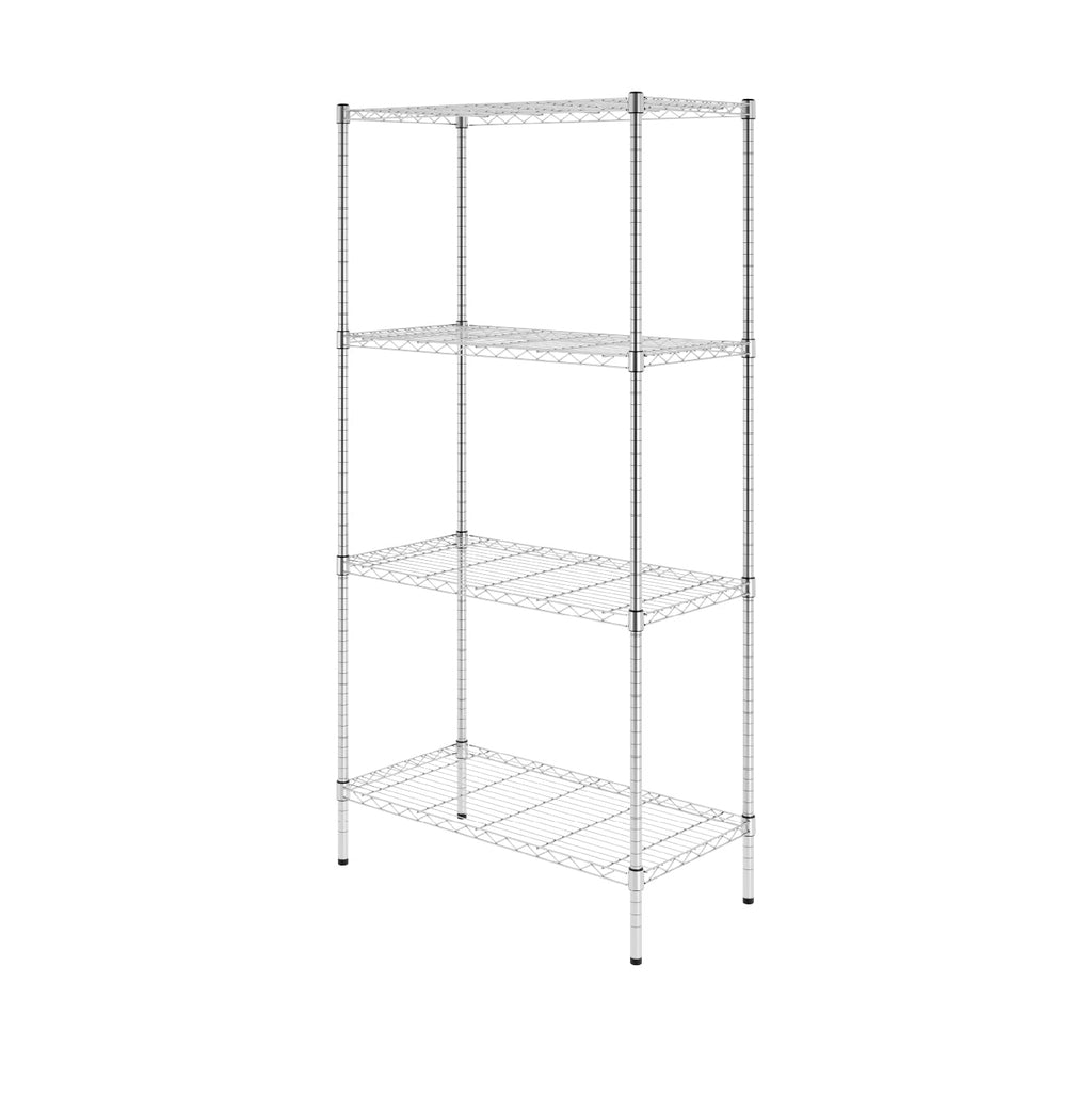 18’’ x 36’’ x 72’’ 4-Tier Wire Rack - Wire Shelving