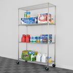 18’’ x 48’’ x 72’’ 4-Tier Wire Rack - Wire Shelving