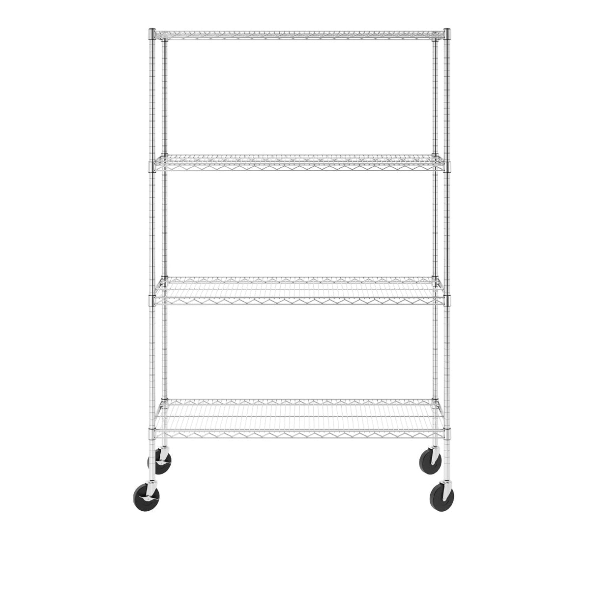 18’’ x 48’’ x 72’’ 4-Tier Wire Rack - Wire Shelving