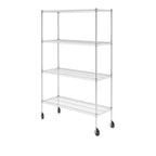 18’’ x 48’’ x 72’’ 4-Tier Wire Rack - Wire Shelving