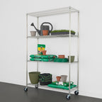 18’’ x 48’’ x 72’’ 4-Tier Wire Rack - Wire Shelving