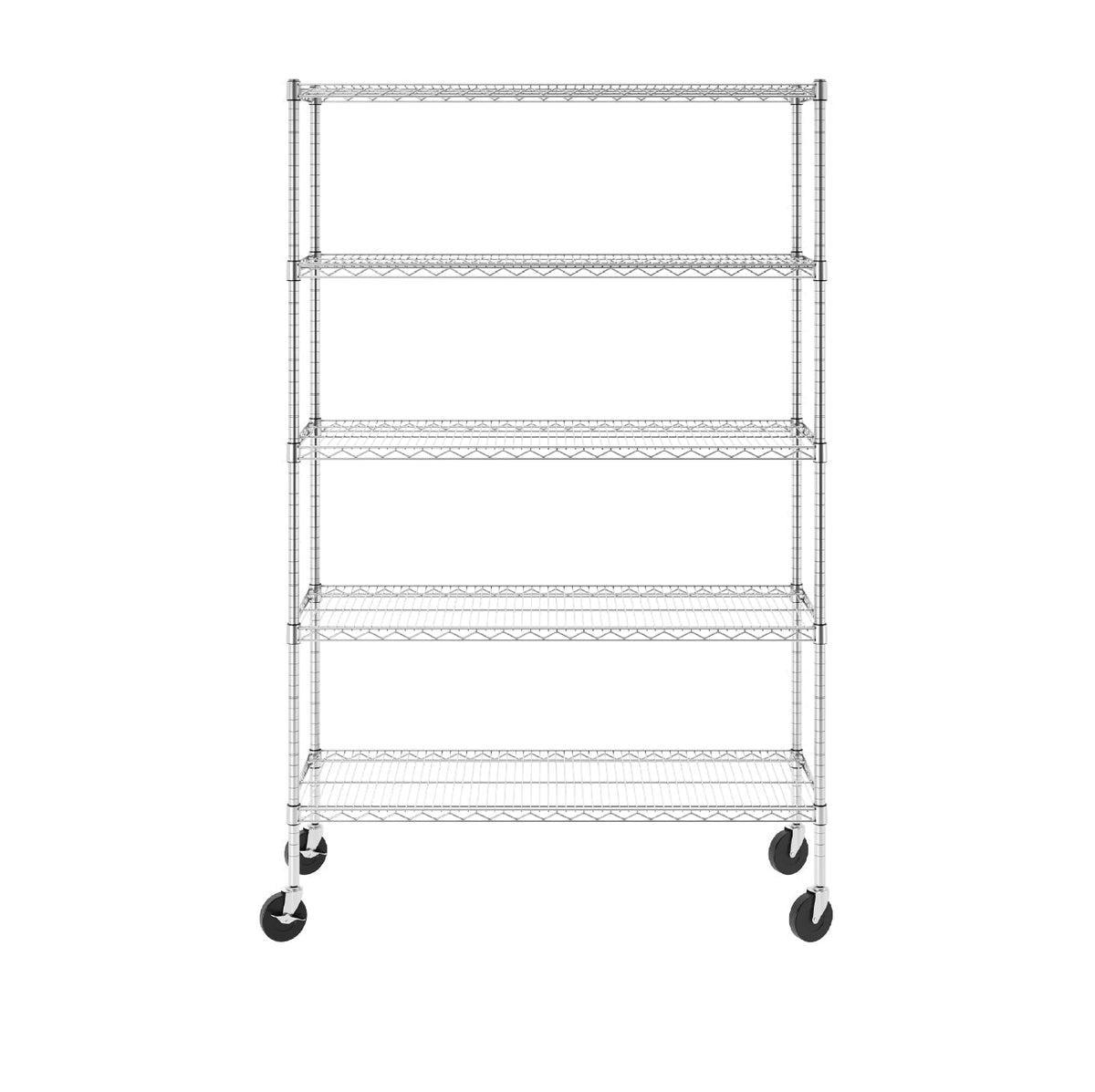 18’’ x 48’’ x 72’’ 5-Tier Wire Rack - Wire Shelving