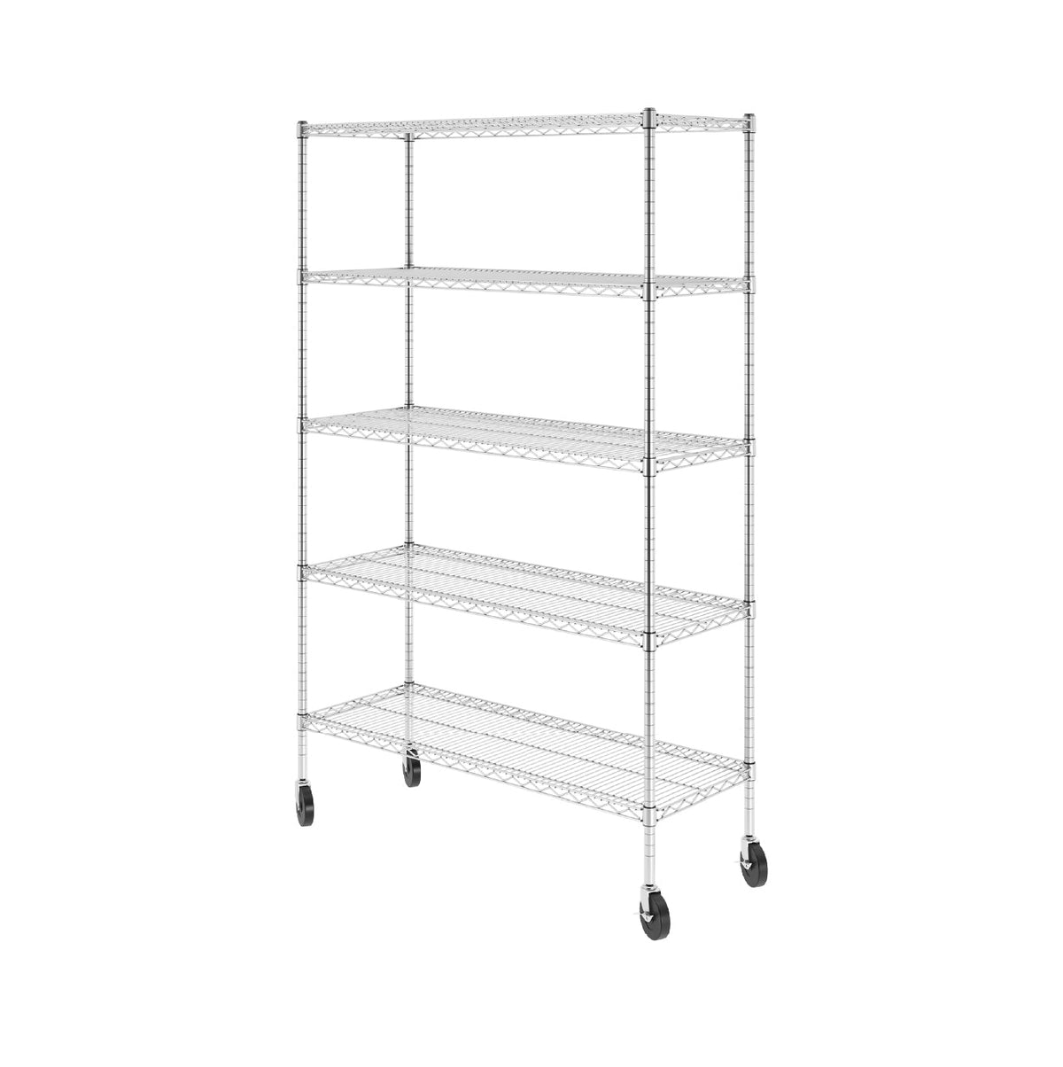 18’’ x 48’’ x 72’’ 5-Tier Wire Rack - Wire Shelving