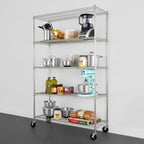 18’’ x 48’’ x 72’’ 5-Tier Wire Rack - Wire Shelving