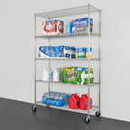 18’’ x 48’’ x 72’’ 5-Tier Wire Rack - Wire Shelving