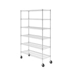 18’’ x 48’’ x 72’’ 6-Tier Wire Rack - Wire Shelving