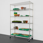 18’’ x 48’’ x 72’’ 6-Tier Wire Rack - Wire Shelving