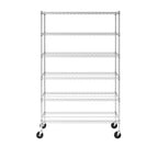 18’’ x 48’’ x 72’’ 6-Tier Wire Rack - Wire Shelving