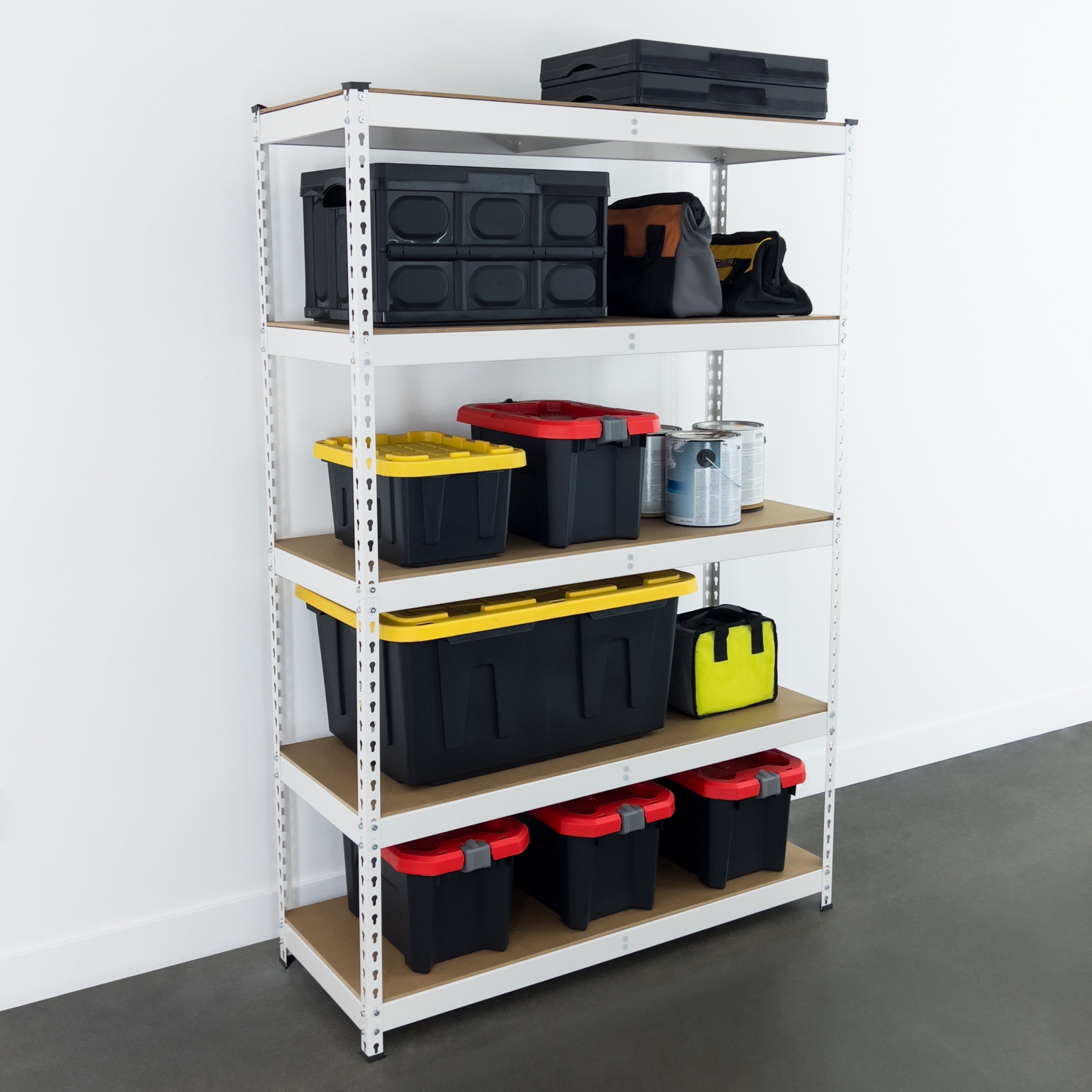 18’ x 48’ 72’ Garage Shelving
