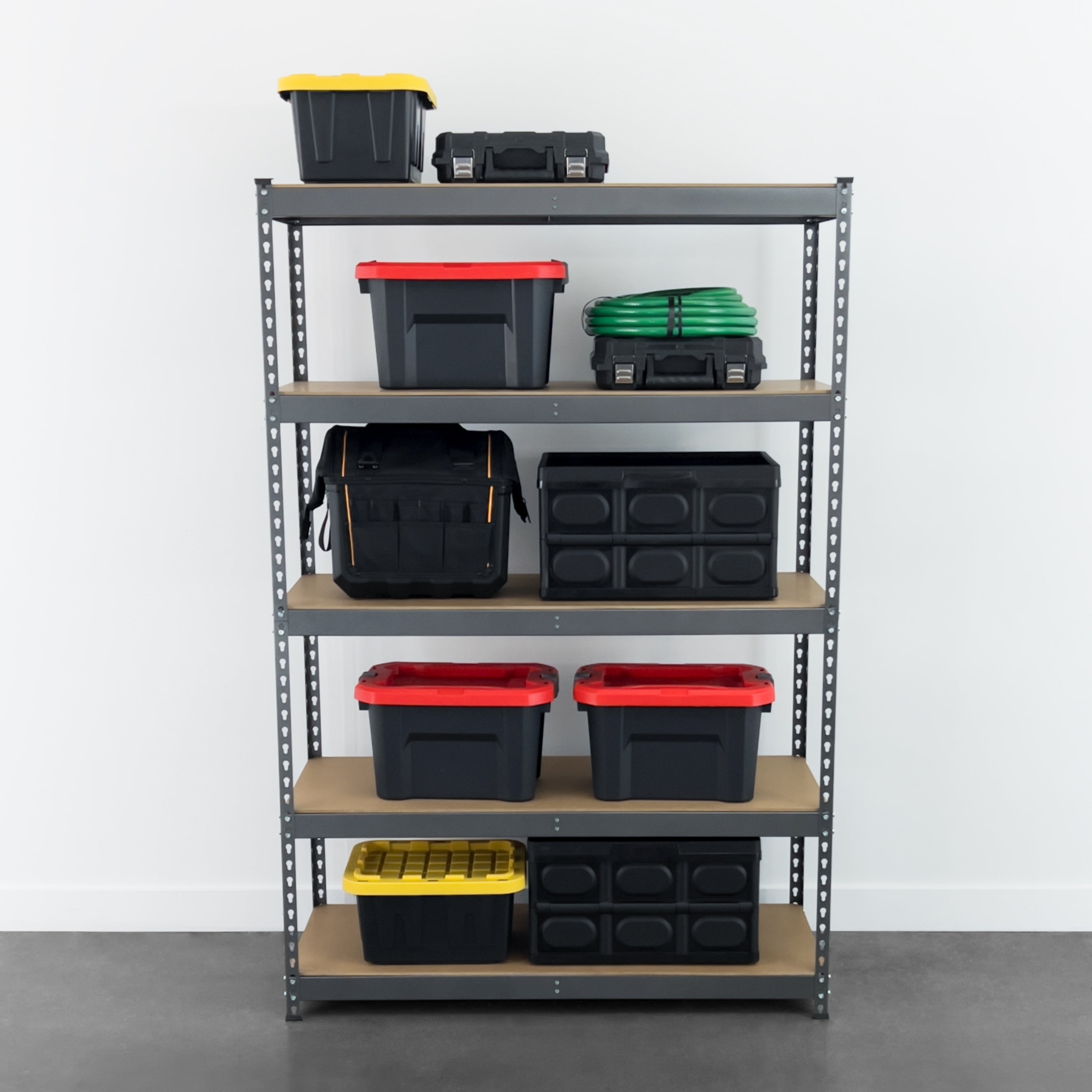 18’ x 48’ 72’ Garage Shelving