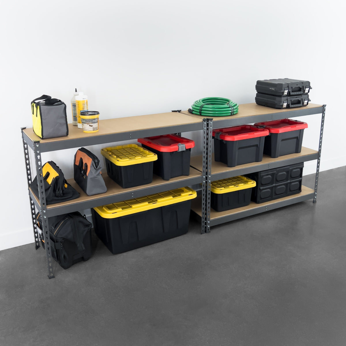 18’ x 48’ 72’ Garage Shelving