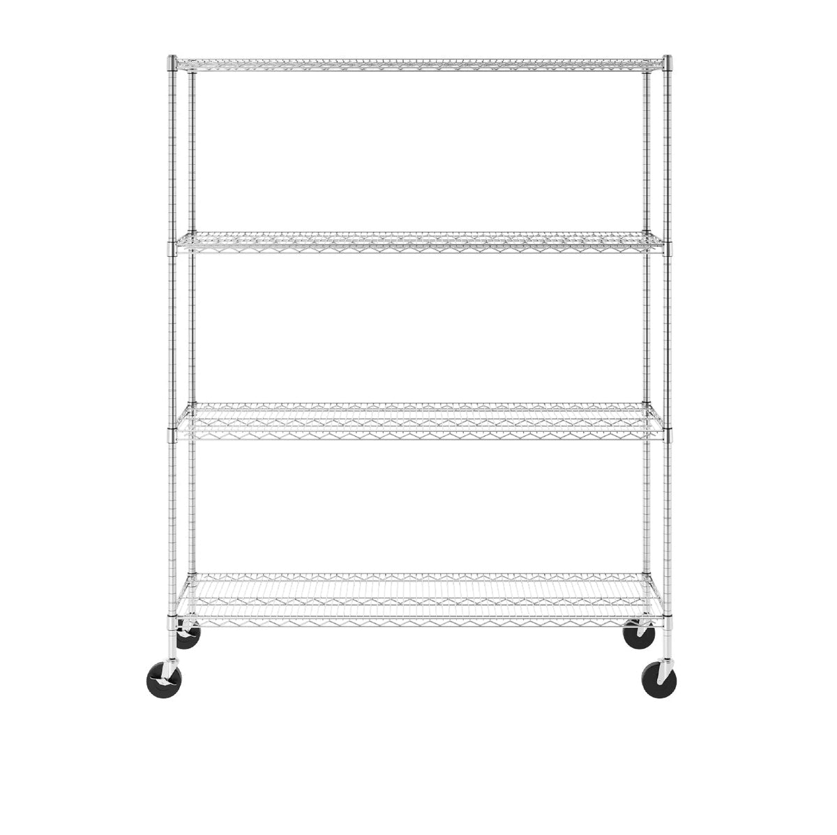 18’’ x 60’’ x 72’’ 4-Tier Wire Rack - Wire Shelving