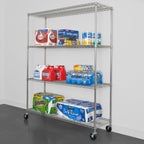 18’’ x 60’’ x 72’’ 4-Tier Wire Rack - Wire Shelving