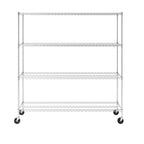 18’’ x 72’’ x 72’’ 4-Tier Wire Rack - Wire Shelving