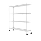 18’’ x 72’’ x 72’’ 4-Tier Wire Rack - Wire Shelving