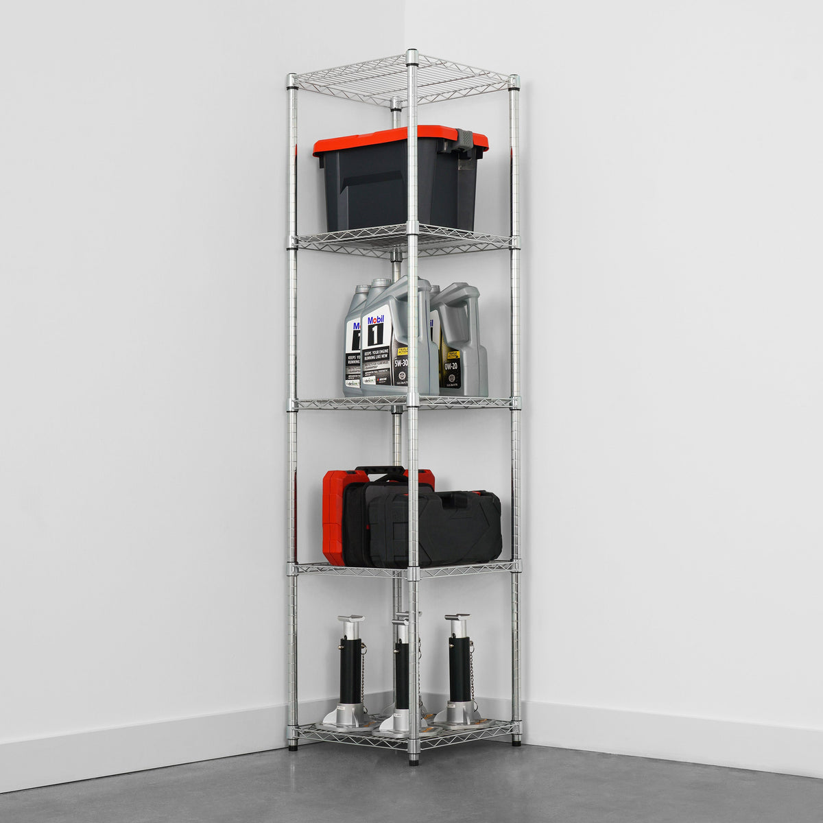 18’’ x 18’’ x 72’’ 5-Tier Wire Rack - Wire Shelving