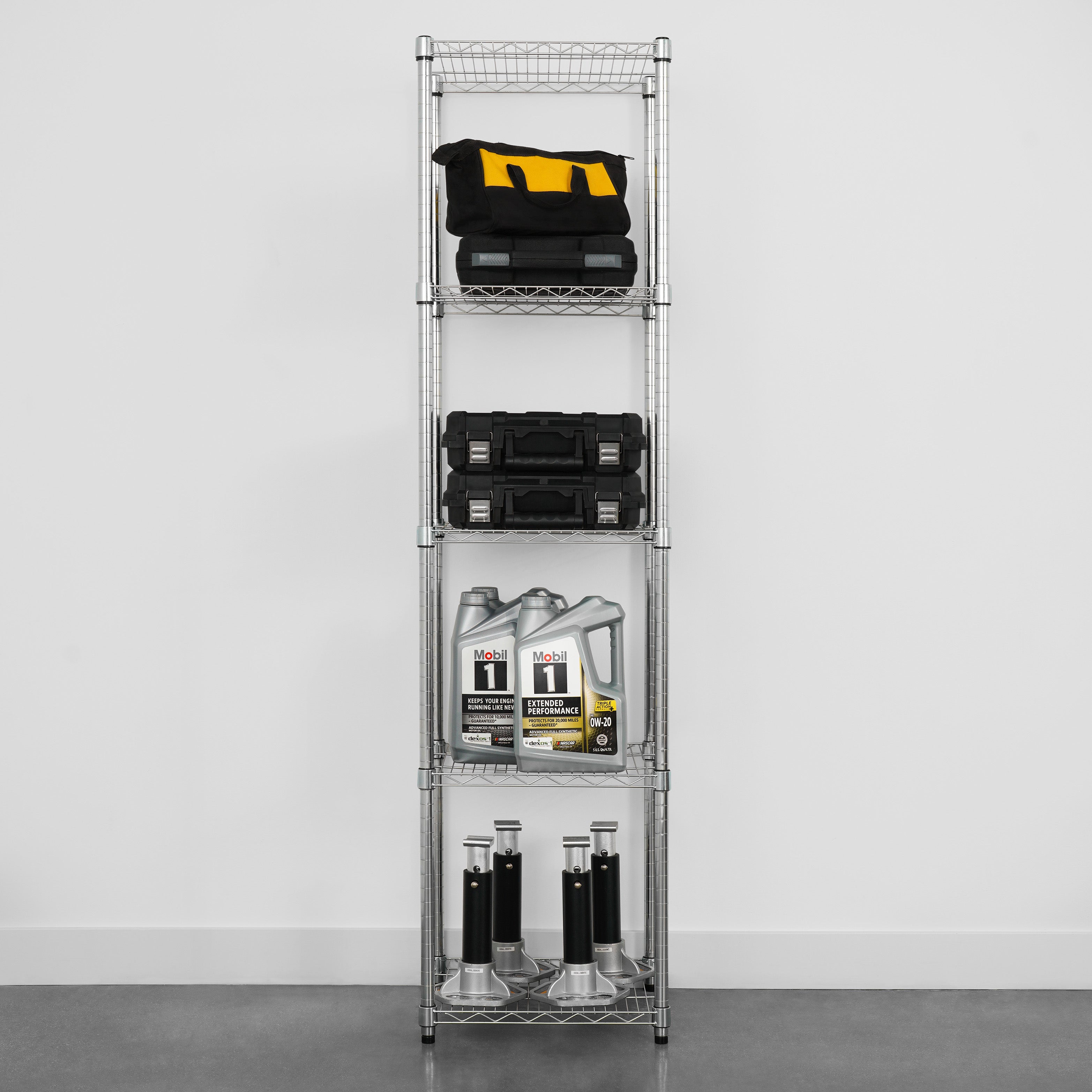 18’’ x 18’’ x 72’’ 5-Tier Wire Rack - Wire Shelving