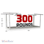 2’ x 6’ Overhead Garage Storage Rack - Overhead Storage