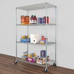 24’’ x 48’’ x 72’’ 4-Tier Wire Rack - Wire Shelving