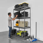 24’’ x 48’’ x 84’’ Heavy-Duty Garage Shelving - Heavy Duty