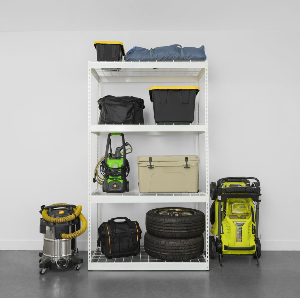 24’’ x 48’’ x 84’’ Heavy-Duty Garage Shelving - Heavy Duty