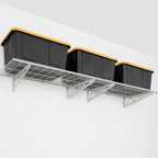24’’ x 48’’ Wall Shelves Combo (Four Pack with Hooks)