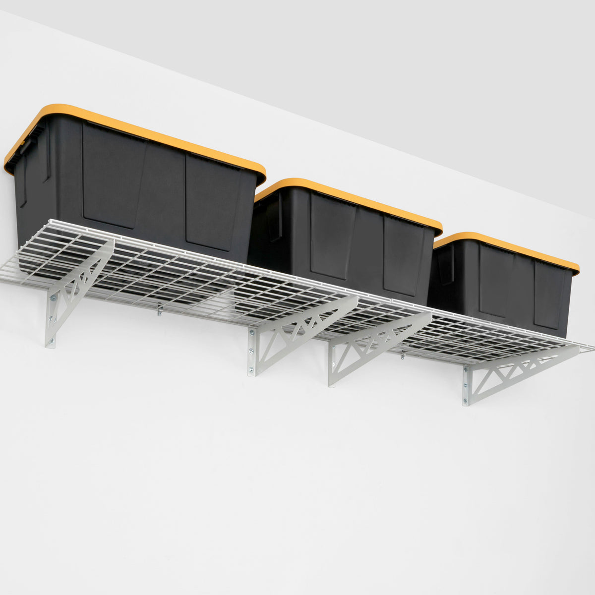 24’’ x 48’’ Wall Shelves Combo (Four Pack with Hooks)