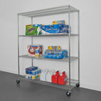 24’’ x 60’’ x 72’’ 4-Tier Wire Rack - Wire Shelving