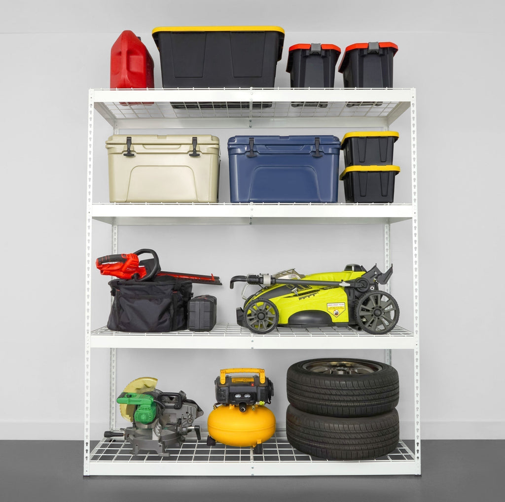 24’’ x 72’’ x 84’’ Heavy-Duty Garage Shelving - Heavy Duty