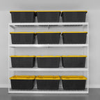 24’’ x 92’’ x 84’’ Heavy-Duty Garage Shelving - Heavy Duty