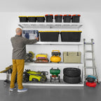 24’’ x 92’’ x 84’’ Heavy-Duty Garage Shelving - Heavy Duty