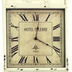 60" X 14" Off White Metal Hanging Wall Decor