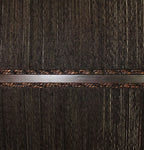 72" Brown Folding Three Panel Screen Room Divider