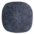 29" X 29" X 2" Gray, Sandstone, Ribbed, Square - Wall Decor