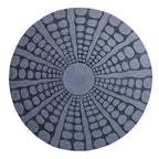 19" X 19" X 2" Sandstone, Fine Polished, Round With Stardust Pebble Finish - Wall Decor
