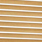 67" Natural Solid Wood Panel Screen Room Divider