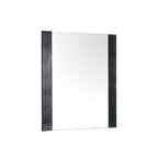 41" Beige Wood Framed Mounted Dresser Mirror