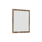 41" Natural Wood Framed Accent Mirror