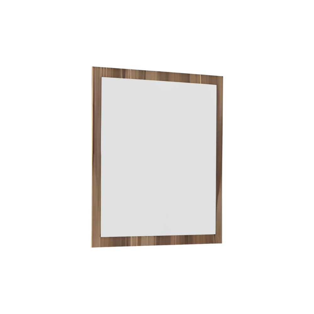 41" Natural Wood Framed Accent Mirror