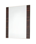 45" Ebony Wood Framed Accent Mirror