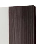 41" Gray Framed Mounted Accent Mirror