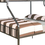 Gunmetal Twin Over Queen Bunk Bed