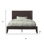 Espresso King Bed Frame