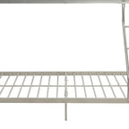 78" X 56" X 67" Twin Over Full Black Bunk Bed